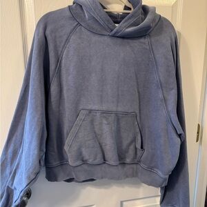 Aerie Blue Hooded Sweatshirt